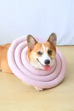犬用エリザベスカラー【かみ防止・舐め防止・コーギー・フレンチブルドッグ用】