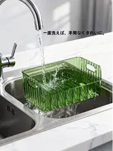 キッチン調味料収納ボックス【多機能・仕切り付き・袋詰め対応】（セットアップ対応）