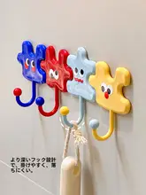 穴あけ不要の強力フック【バスルーム用・壁掛け・アクセサリー収納】