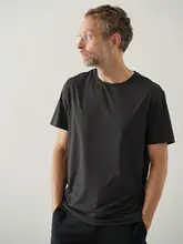 クルーネック半袖Tシャツ【夏用・メンズ・通勤カジュアル・寒冷感】