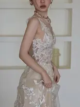 フランス風レース軽婚纱【新婦用・エレガントデザイン・ウェディング】