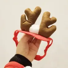 猫用クリスマス＆新年パーティーハットとマフラー【かわいいデザイン・イングリッシュブルーキャット用】