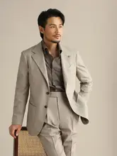 CULTUM イタリアンナポリスーツセット【メンズ・秋用・ビジネスカジュアル・三点セット・シングルボタン】