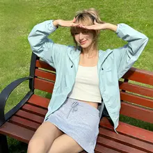 紫外線対策！春夏用 軽量パーカー【男女兼用・3駱駝・パンダデザイン】