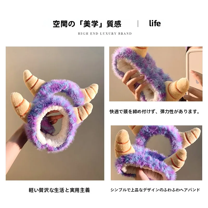 可愛い紫色のファー付きヘアバンド：ちりめん細工とつまみ細工の間で選ぶべきおすすめアイテム