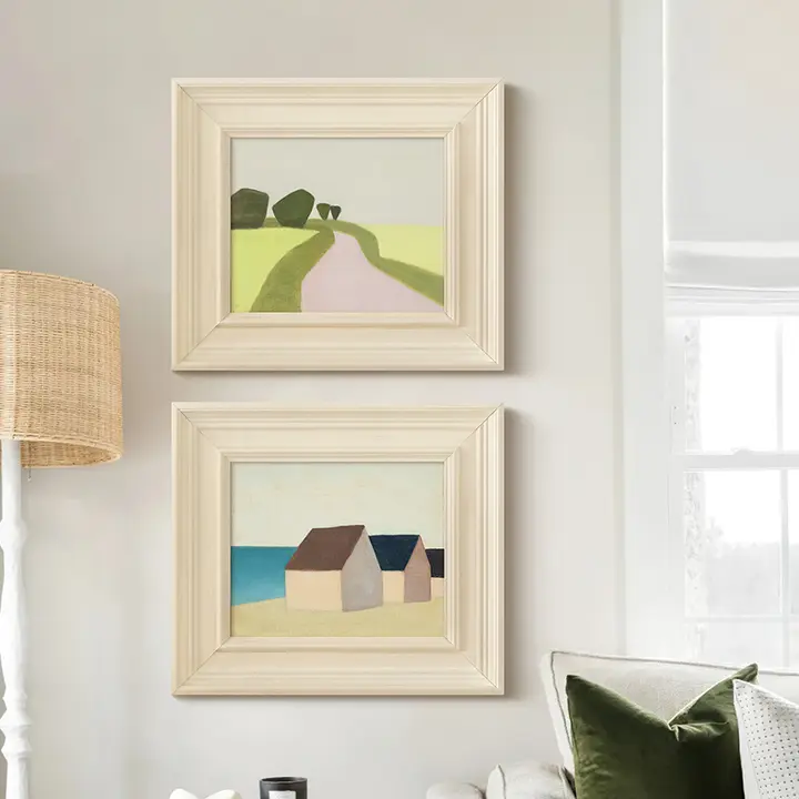 モダンシンプルデザインの風景画【リビング・廊下用・アートインテリア】