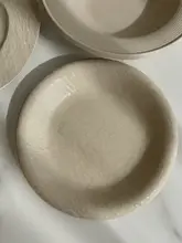 北欧風のシンプルな陶器製食器【プレートとボウルのセット・おしゃれなカフェスタイル・家庭用】（セットアップ対応）