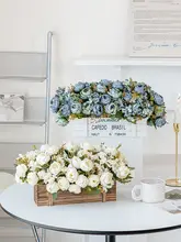 造花 鉢植え フェンスデザイン リアルタッチ インテリア オブジェ テーブルデコ 食卓 ルームツアー
