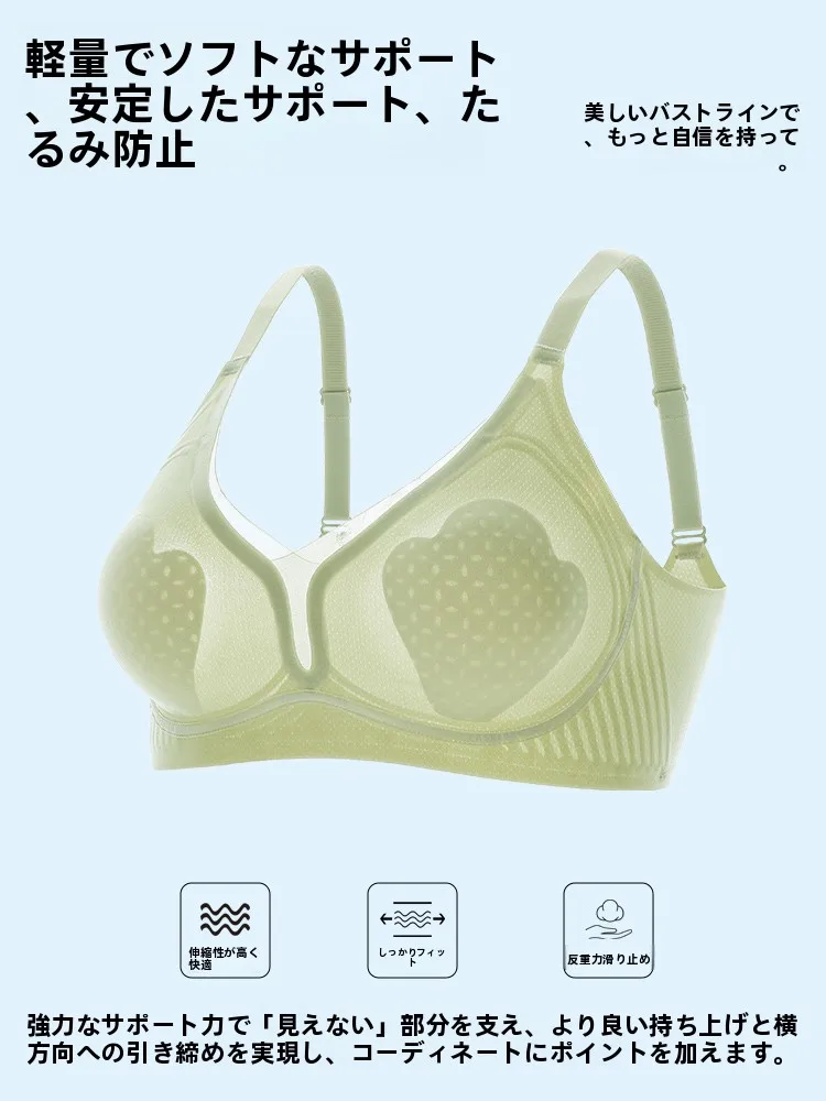 猫爪カップの薄手ブラジャー：夏用無縫製モデルの通気性と快適性を徹底検証