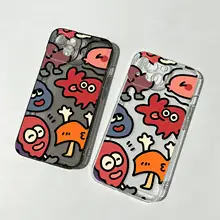 カートゥーンデザインのスマートフォンケース【iPhone、Android対応】