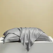 高級夏用天絲棉枕カバー【極上の柔らかさ・シンプルな無地】（セットアップ対応）