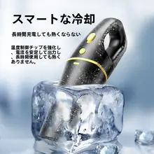 ワイヤレス充電式 車用ハンドヘルド掃除機【強力吸引・静音設計・家庭用にも対応】