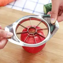304ステンレス製の多機能分割器【リンゴ・スイカ用・簡単にスライス】