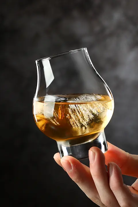 ガラス製カクテルグラス【香りを楽しむ・ワイン・ウイスキー・果実茶用】