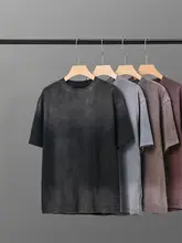 ウォッシュドハイグラムヘビー 純綿ボトムシャツ 半袖 Tシャツ