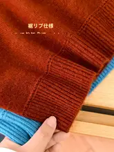 極上の柔らかさを実現したウール製 レディース セーター【シンプルなラウンドネック・ゆったりとしたフィット感・着回し力抜群】