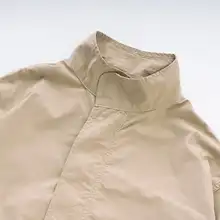 SOGATA M65 軽量防水スタンドカラー短丈ジャケット【秋冬用・シンプルデザイン・レトロスタイル】