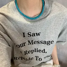 天然のターコイズビーズネックレス【重ね付け対応・デザイン性のある女性用・クラス感】