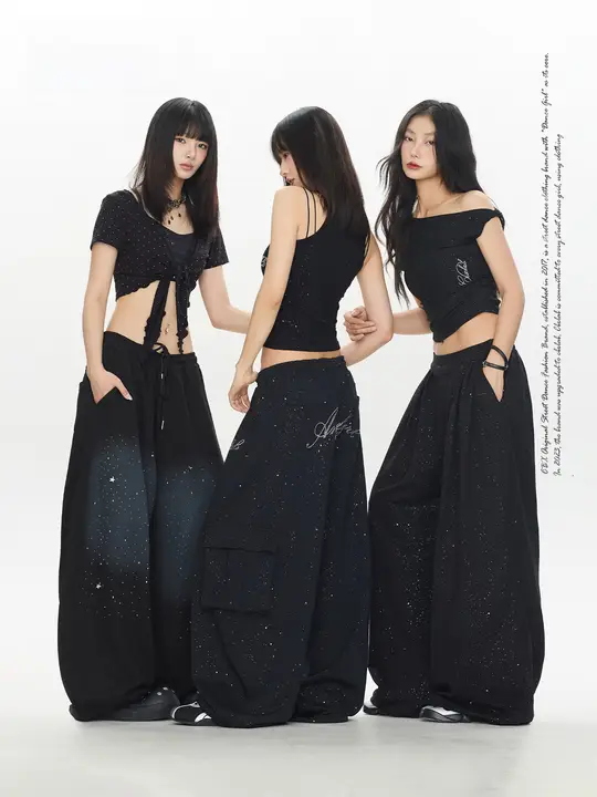ブラックジャズスタイルTシャツとスリムフィットハーフパンツ【おしゃれなスポーツウェア・ヒップホップ】（セットアップ対応）