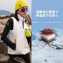 防風保温のアウトドアベスト【秋冬用・撥水加工・ランニング対応】
