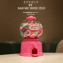 髪を傷めず快適！女の子用スクリューヘアゴム【ヘアアクセサリー・子供用】