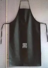 防油・防水エプロン【PU素材・多色・白・ノースリーブ・清潔感】