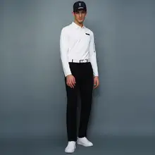 Europeantour ゴルフ用 メンズ秋冬用ストレッチパンツ【保温タイプ・ストレートフィット】