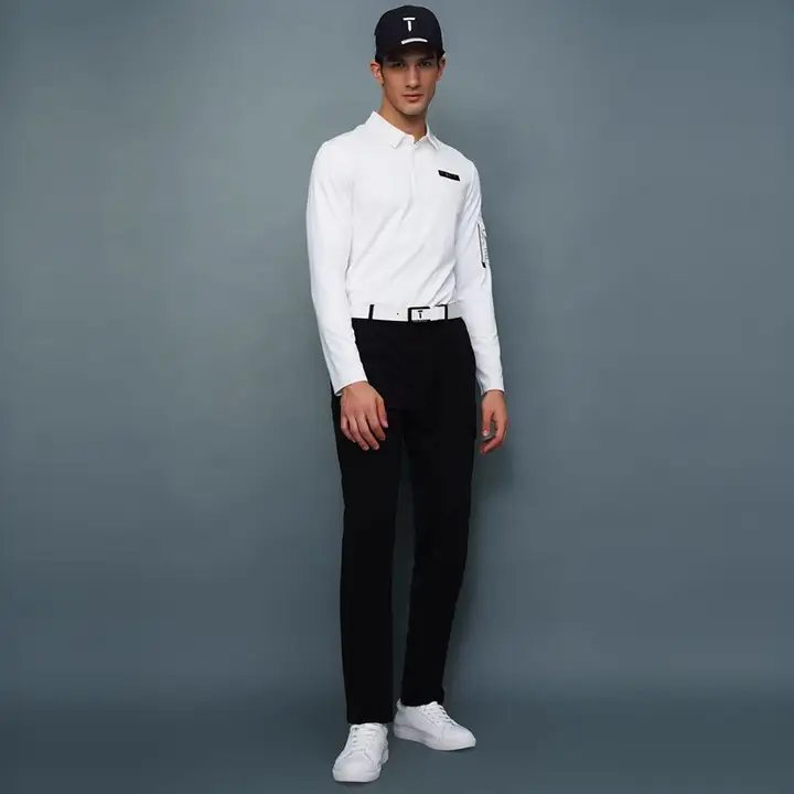 Europeantour ゴルフ用 メンズ秋冬用ストレッチパンツ【保温タイプ・ストレートフィット】