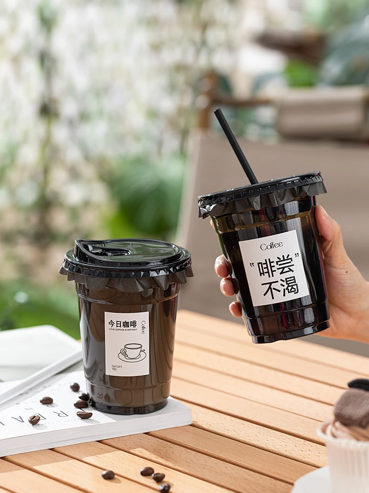 使い捨てコーヒーカップ ブラック500ml：蓋付き加厚デザインの業務用利用実態と価格比較