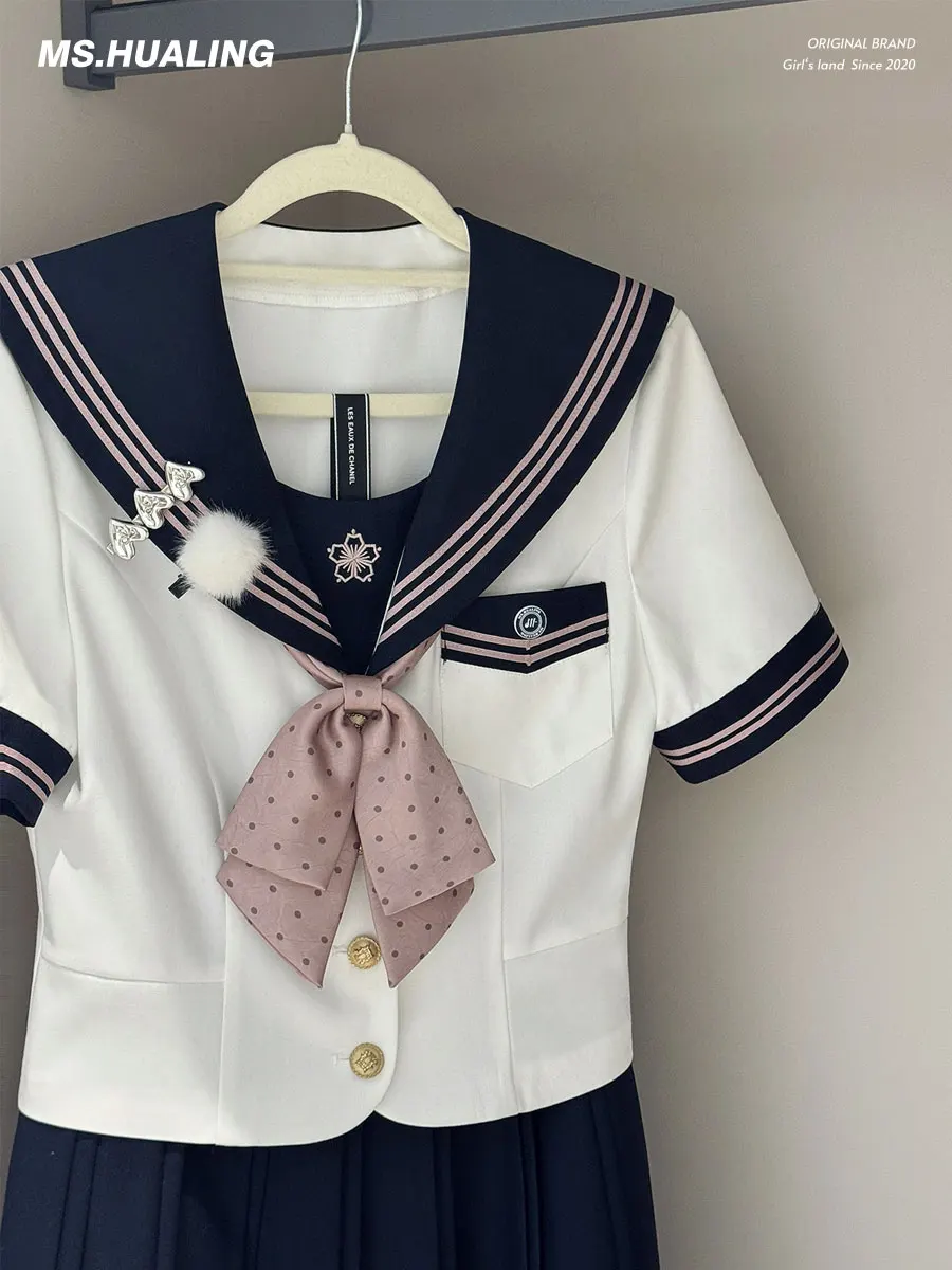 夏季サマーセーラー襟JK制服・オリジナルデザインショートスリーブシャツ（セットアップ対応）の特徴と選び方