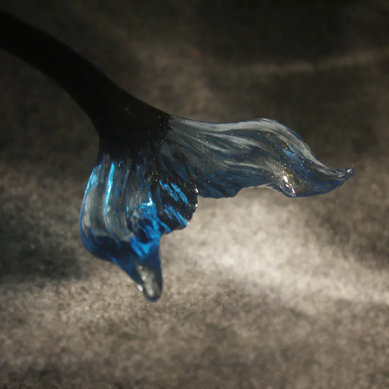 魚尾デザインの手作りヘアピン：紫光檀木製古風スタイルの使い方と特性