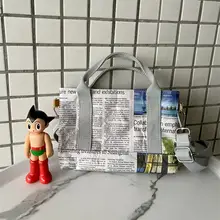 デュポン紙製 ミニショルダーバッグ【男女兼用・カジュアルシンプル・日本風】
