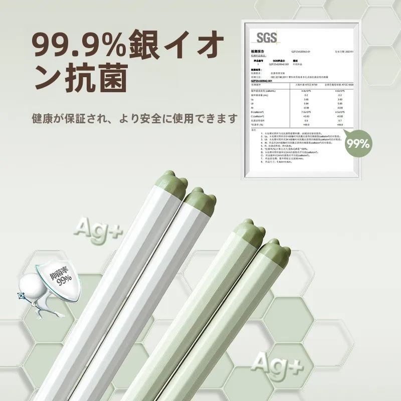 持ちやすい箸とは？輕奢風の高温耐性箸が家庭での使い勝手を向上