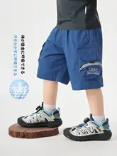 男の子用 コットン製 短パン【夏用・薄手・五分丈】（セットアップ対応）