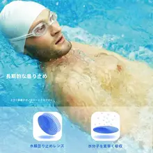 浪小鏡 プロフェッショナルトレーニング用 スイミングゴーグル【高解像度・防水・耐久性・近視対応・小フレーム】