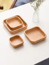 木製長方形トレイ【ミニ食器・カップ用・シンプルデザイン】