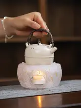 琉璃六方宮の茶器加熱炉【アルコールランプ・キャンドルヒーター】