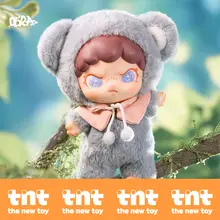 ふわふわ動物デザインのラバープレイマスコット【ブラインドボックス仕様】