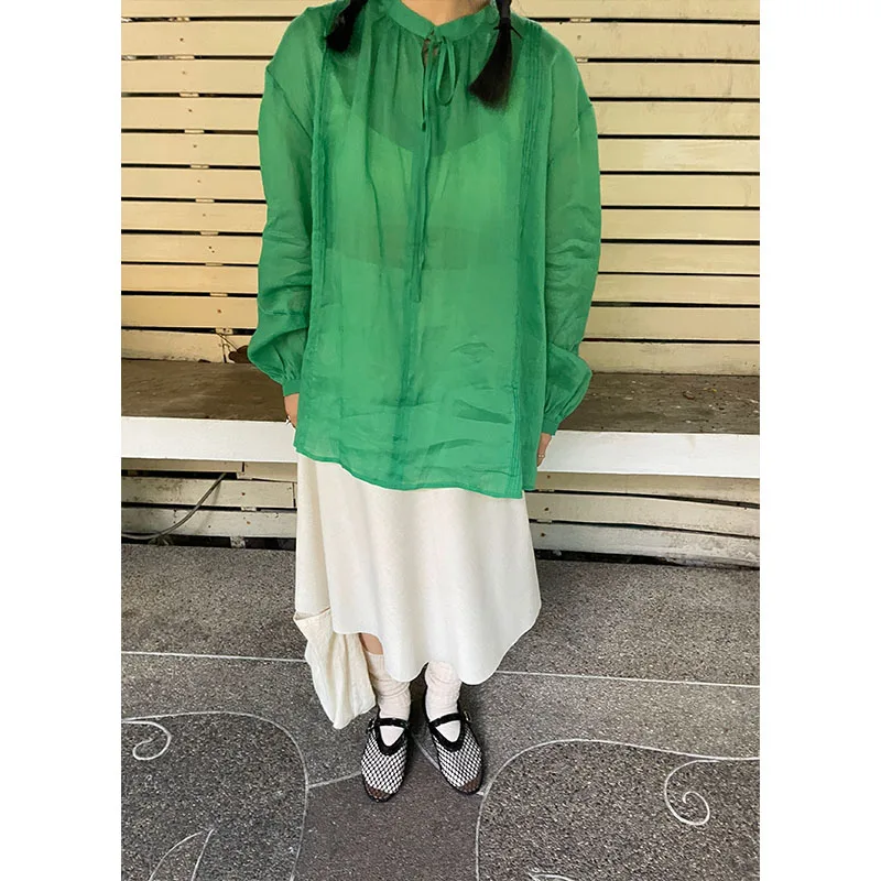 明るい色の服 おすすめ：夏用抗UV長袖シャツのグリーン選定ガイド