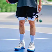 BALLHO メンズバスケットボールショートパンツ【夏用・吸汗速乾・トレーニング用・ルーズフィット・5分丈】
