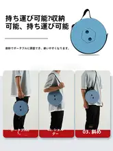 アウトドア用 折りたたみ式ポータブルスツール【調節可能・軽量・旅行や釣りに最適】