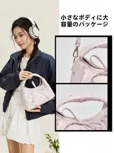 春季にぴったりの手提げバッグ【フェミニンデザイン・柔らかな質感】