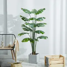 モンステラ 植物 装飾 大型ポット 室内 リビングルーム 高品質