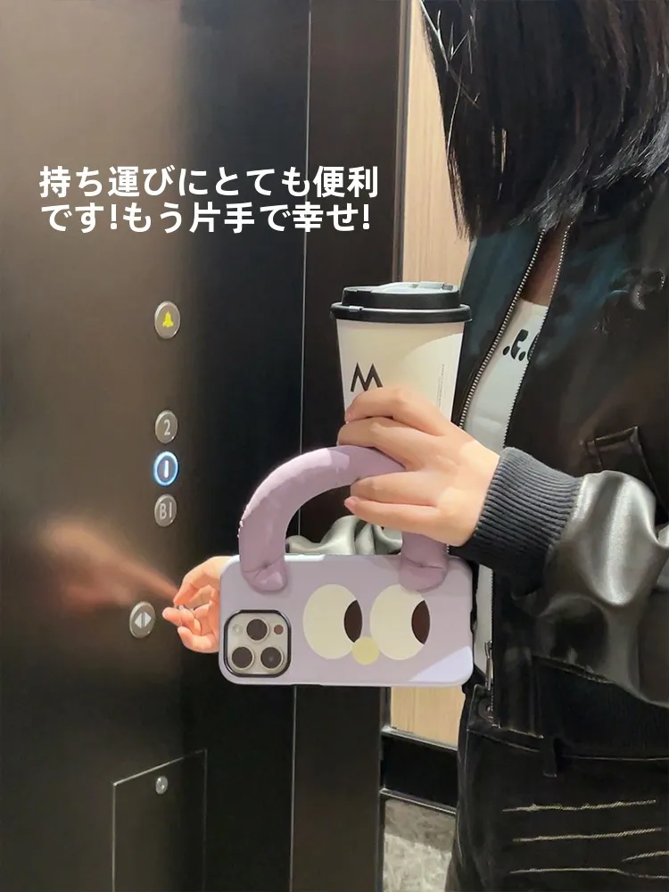 iPhone 15 Pro Max 用のイン風ハンドストラップケース：2026年流行の高級かつ環境に配慮したデザイン