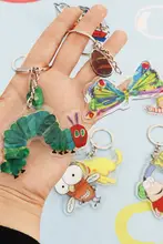 アクリル製キーホルダー【絵本関連・小学生向け・お祝いギフト・カートゥーンデザイン】