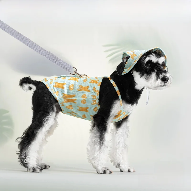 ヒッピー犬弾性クマ牽引可能なクールな服：散歩時の通気性と耐久性を実証