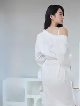 grace 使い捨てバスローブ【旅行・ホテル用・厚手・抗菌・パール模様】