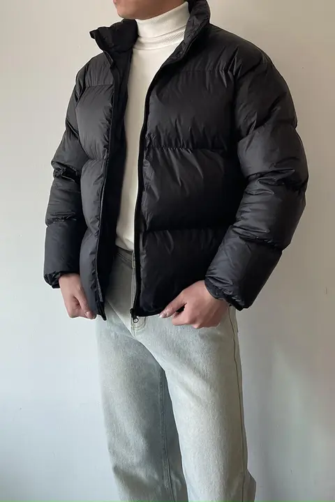 秋冬用 メンズ 厚手コットンジャケット【軽量・保温・ノーアイロン】