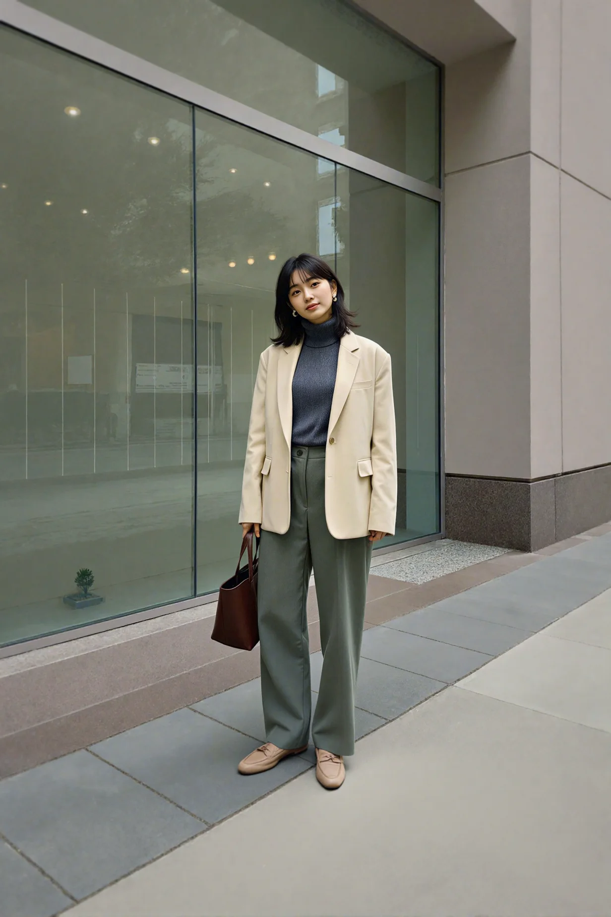 大人可愛い服 40代コーデ 完全ガイド｜フィット感と質感のバランス