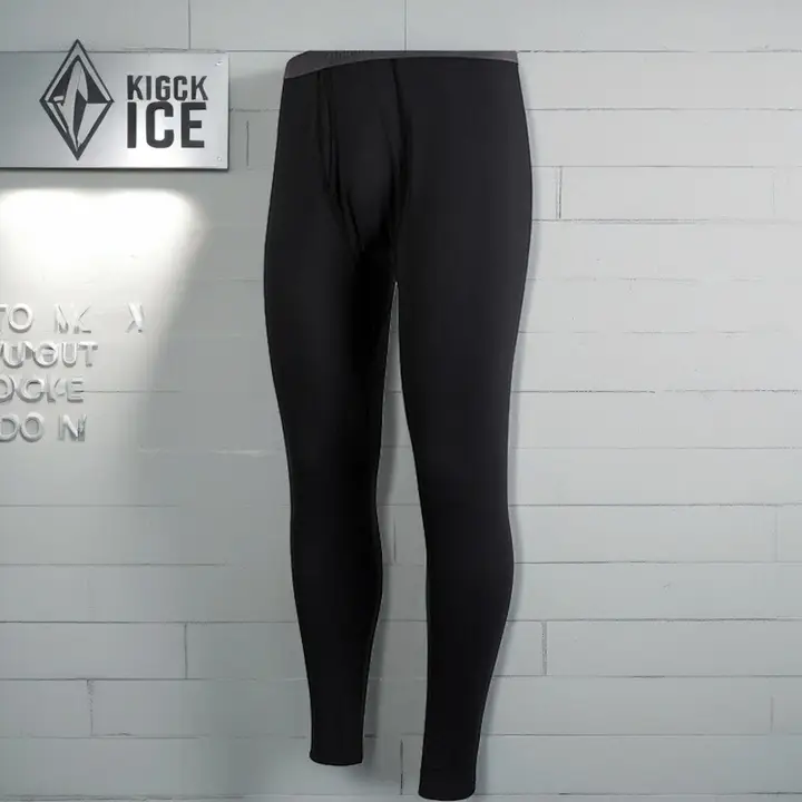 BLACK ICE 快適なフィット感の秋用スポーツパンツ【抗菌・伸縮性・保温効果】